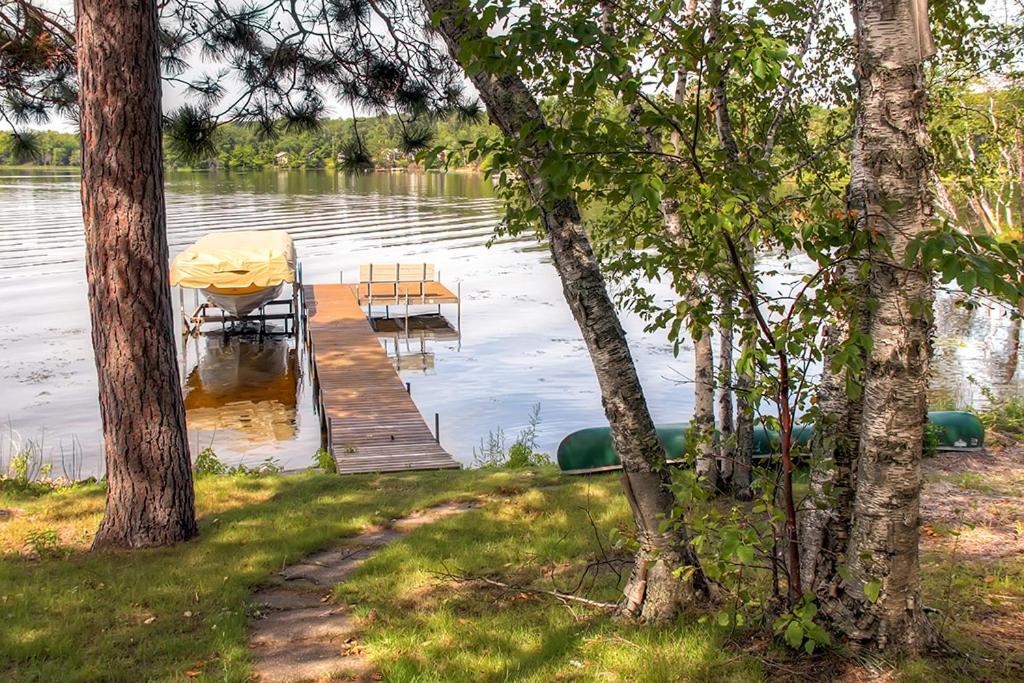 Lakefront Brainerd Cabin - Great Rice Lake Fishing Villa Exterior photo